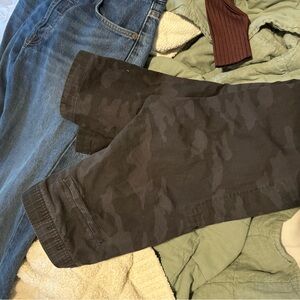 Vuori ripstop black camo pants